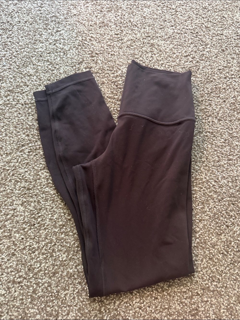 lululemon athletica Brown High-Rise Leggings size 4